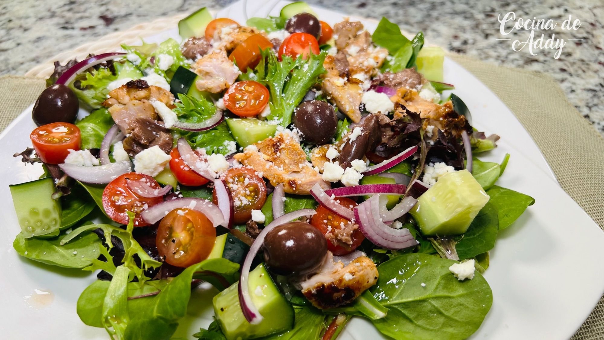 Ensalada griega